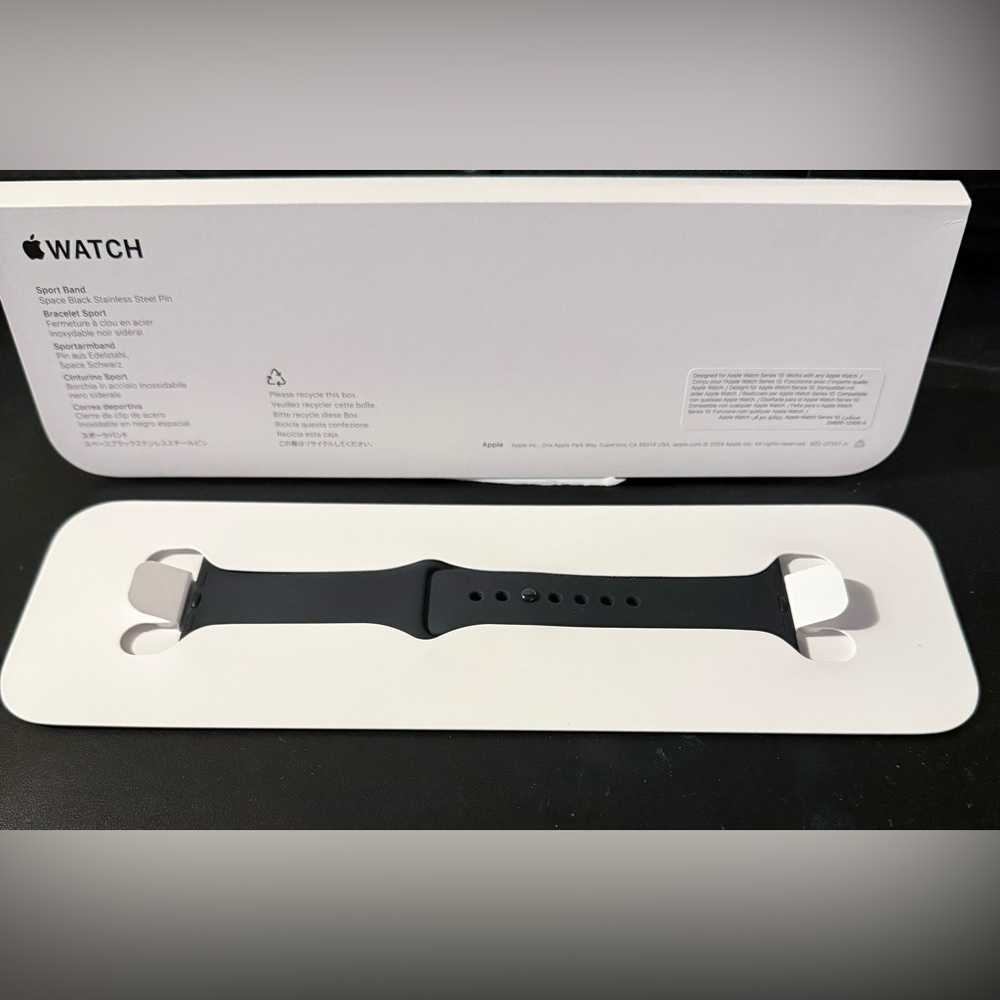 Apple Watch Sport band S/M compatible with 44, 45, 46, 49mm watches
